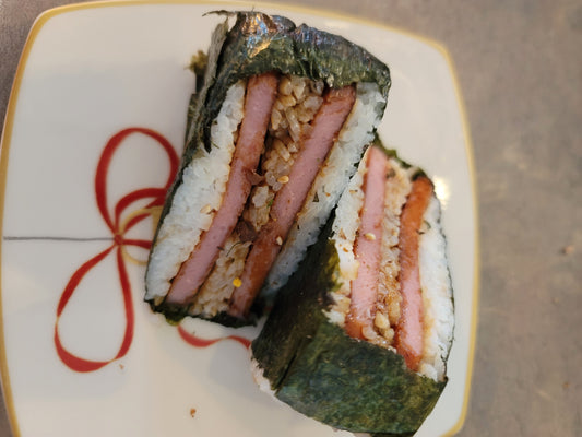 Spam Musubi with Tropical Marinades